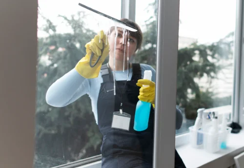 Nettoyage de vitres intérieures et extérieures à Théding